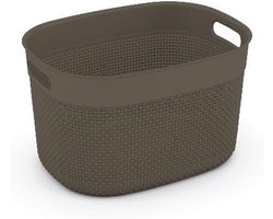 Grote Cappuccino Opbergmand 38x29x22 cm