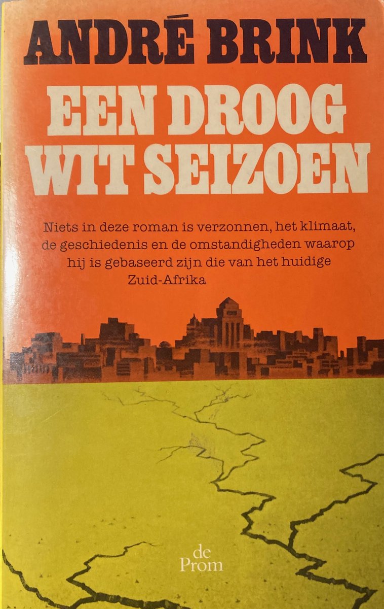 Boekomslag van Een droog, wit seizoen