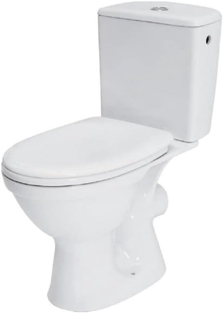 Wandhangend Diepspoeltoilet Set van Keramiek met Softclose WC-Bril