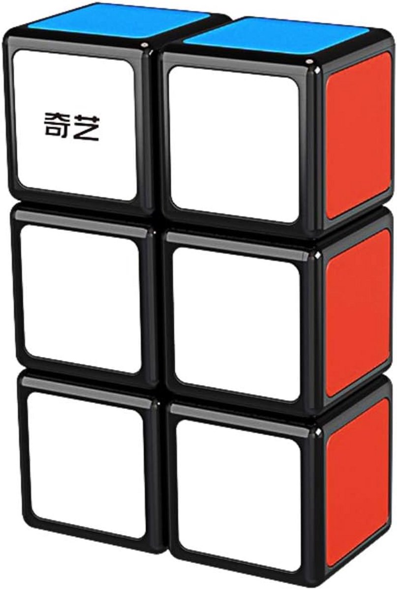 1x2x3 Speed Cube Puzzel - Zwarte Magnetische Rubik's Kubus Training Speelgoed