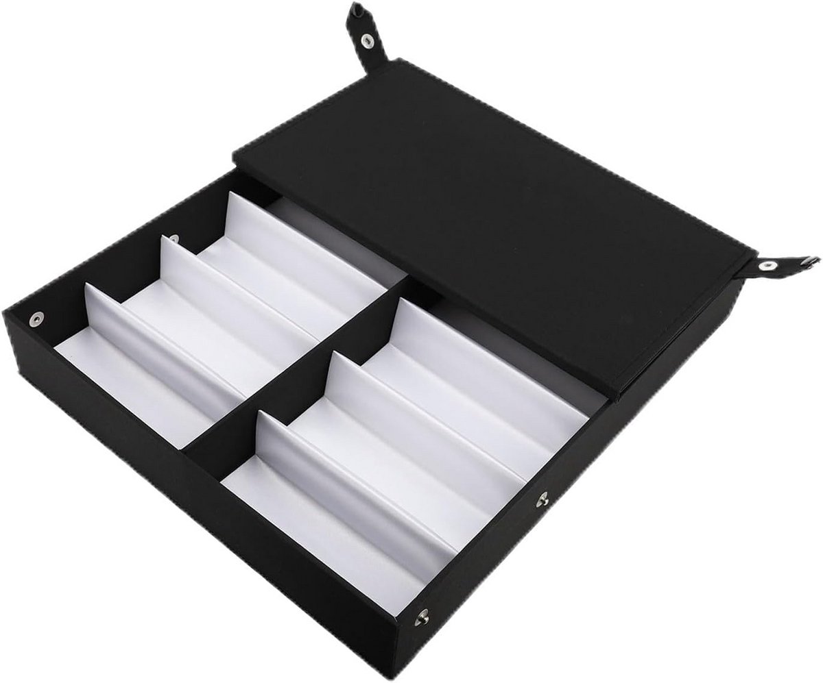Zonnebril Opbergdoos met 12 Vakken - Displaybak voor Brillen en Sieraden - Stofvrije Organizer