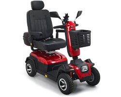 Scootmobiel 700E Sport Edition – 15 km/u | ±55 km Actieradius | Rondom Vering | Wordt Geleverd Met Koffer Zwart