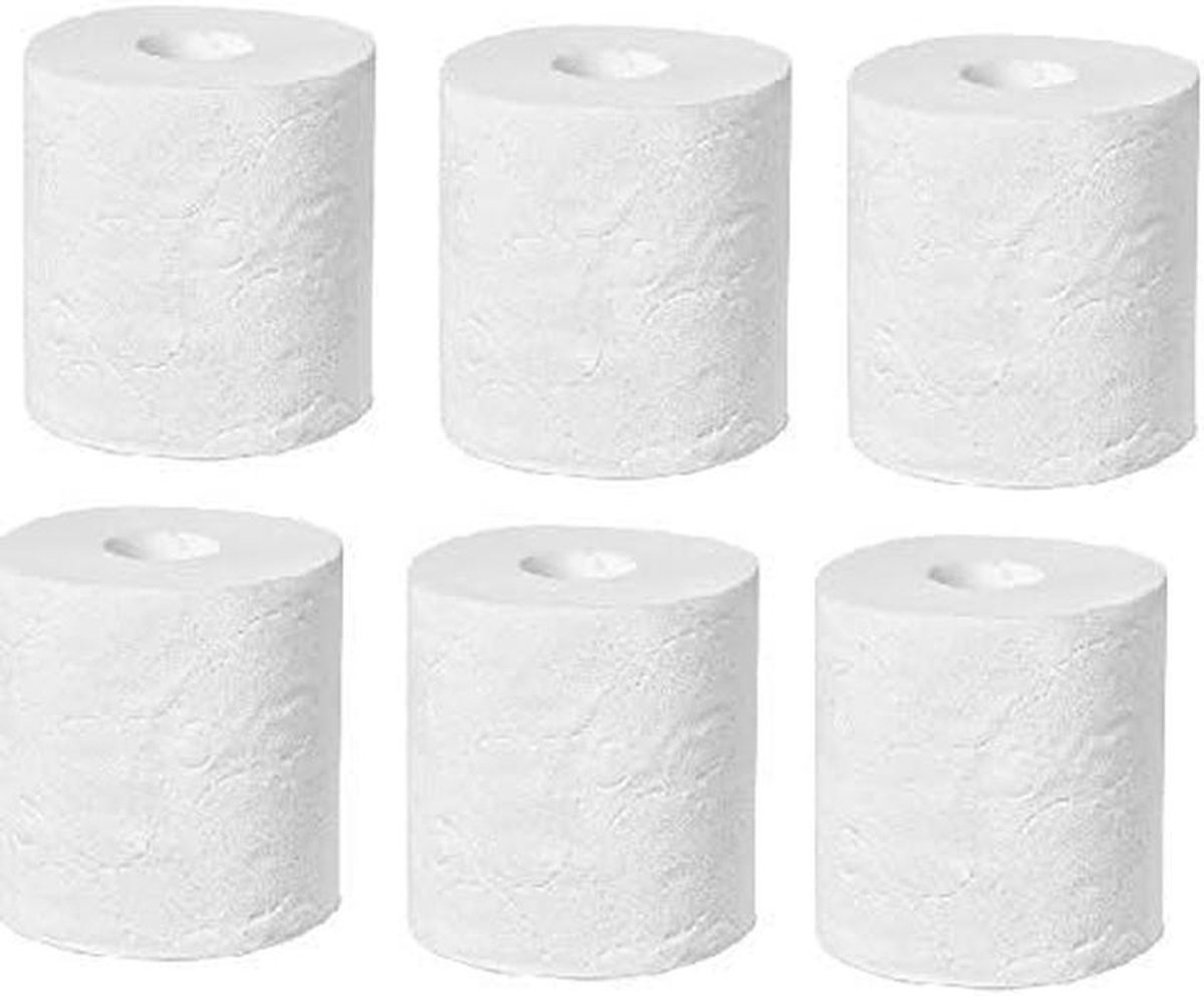 Toiletpapier Rollen - Zacht Papier - Dagelijks Gebruik - Super Saver Pack - 6 Rollen - Wit