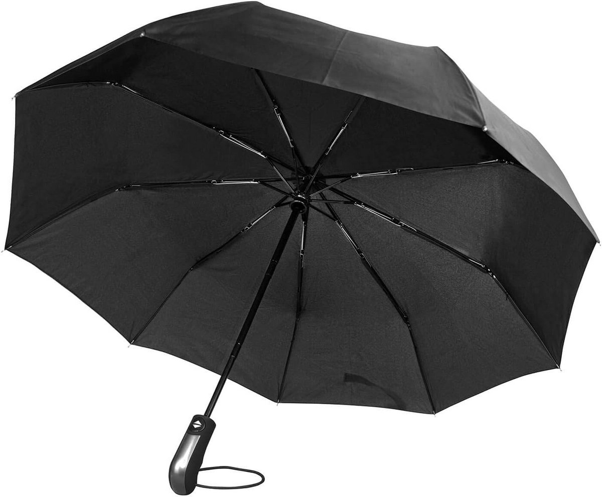 Sterke Wandelparaplu Windbestendig Lichtgewicht Automatisch Inklapbaar