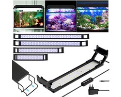 LED aquariumlamp blauw-wit 10W voor helder en rustig licht