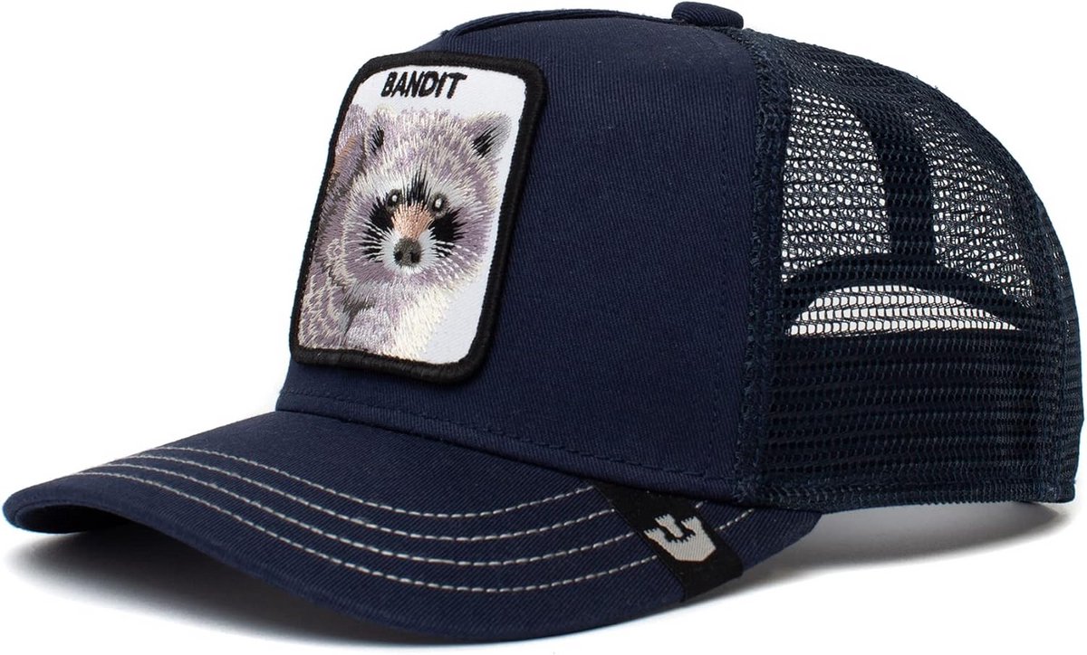 Stevige Trucker Cap voor Kinderen met Wastafel Opdruk Verstelbaar