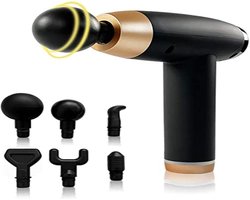 Professioneel Spiermassagepistool met 20 Instelbare Niveaus en 6 Massagekoppen voor Pijnverlichting en Ontspanning