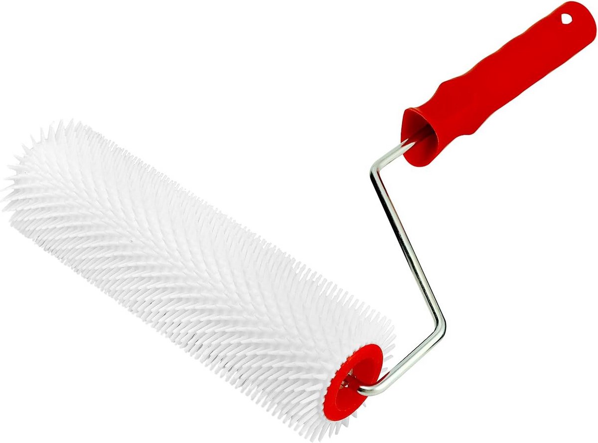 Ventilatierol 23 cm Prikrol voor Egaliseren en Ontluchten van Vloercoatings