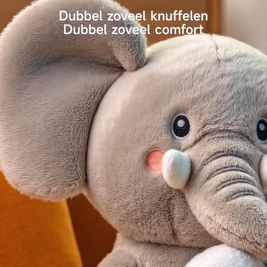 Sander Shop Sprekende zingende olifanten en kuikens speelgoed voor kinderen, interactieve kopie pluche dier met 6 liedjes en beweegbaar hoofd, sprekende laboratoriumspreekspeelgoed vanaf 3, 4, 5, 6 van Sander Shop — afbeelding 5