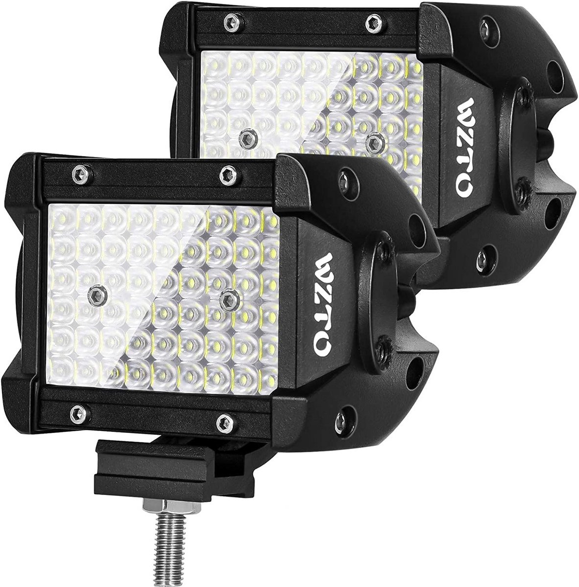 Krachtige 300W LED Werklamp - Waterdichte 12V/24V Offroad Verlichting voor Tractor, Motor, SUV