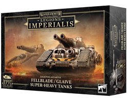 Warhammer The Horus Heresy - Legions Imperialis - Legiones Astartes - Fellblade / Glaive Super-heavy Tanks (03-95)