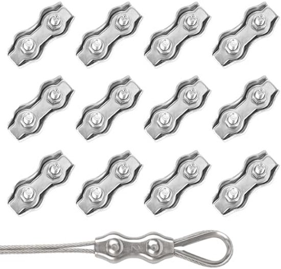 Schnabl klemzadel EC19 grijs 19mm zak 50 stuks