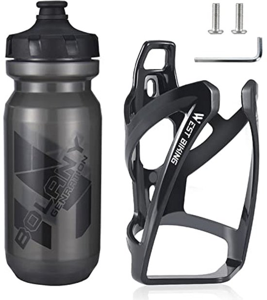 Fidlock Twist X Keego Set Bidon 600ml Zwart met Bike Base Bevestiging Fidlock Twist X Keego Set Bidon 600ml Zwart met Bike Base Bevestiging