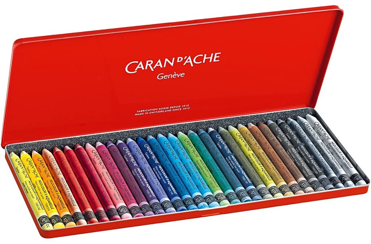 Caran D'ache Waskrijt Neocolor Ii Multicolor 30 Stuks — afbeelding 4