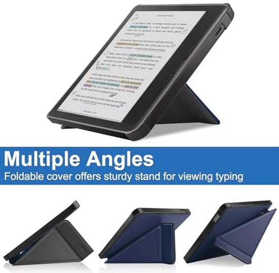 Case voor Kobo Libra Color 7 inch eReader met Zachte TPU Achterkant en Auto Wake/Sleep Functie — afbeelding 5