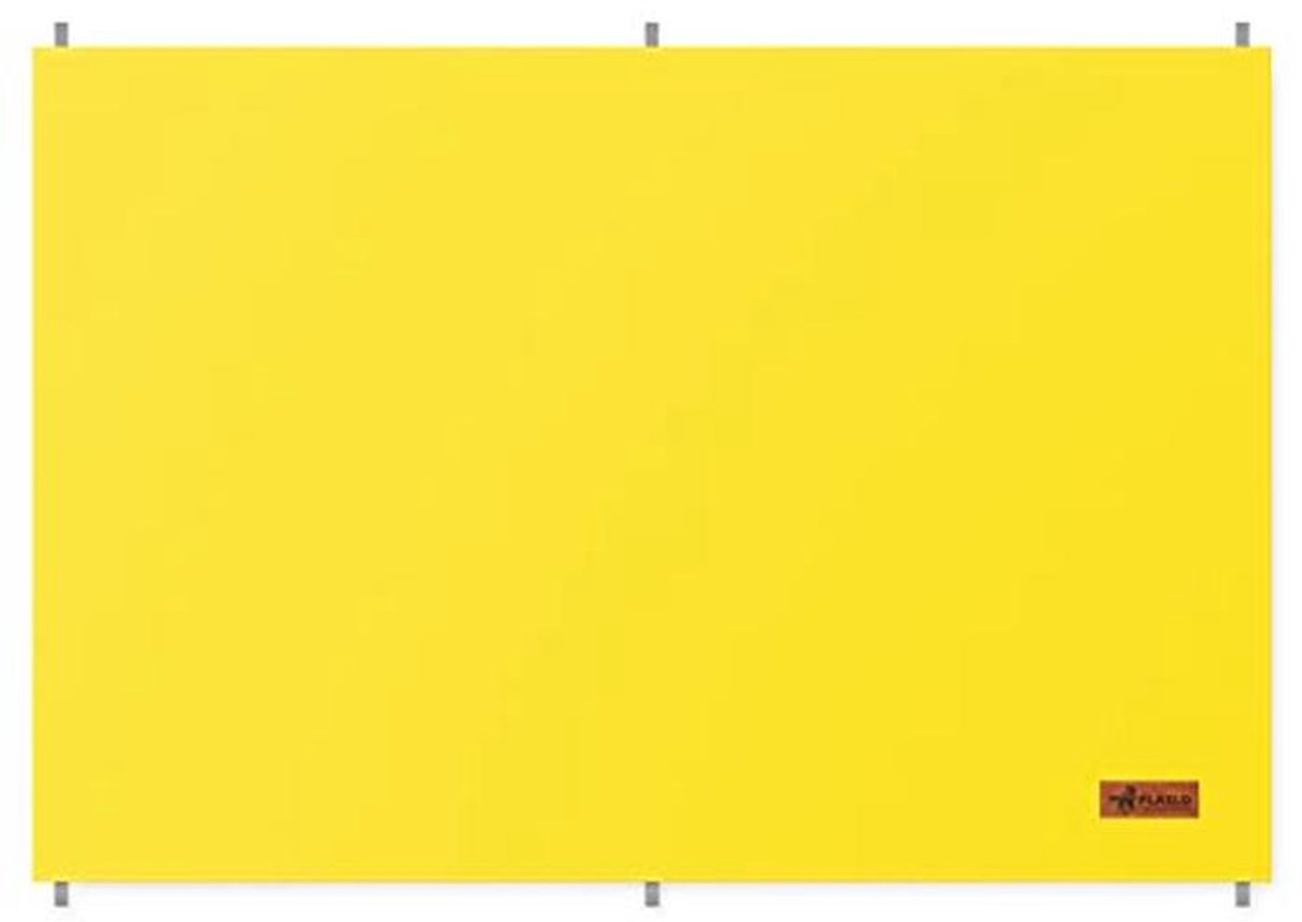 Lasdeken voor lassen, snijden en brandbestrijding - hoogtemperatuurbestendig (120 cm x 180 cm, geel)