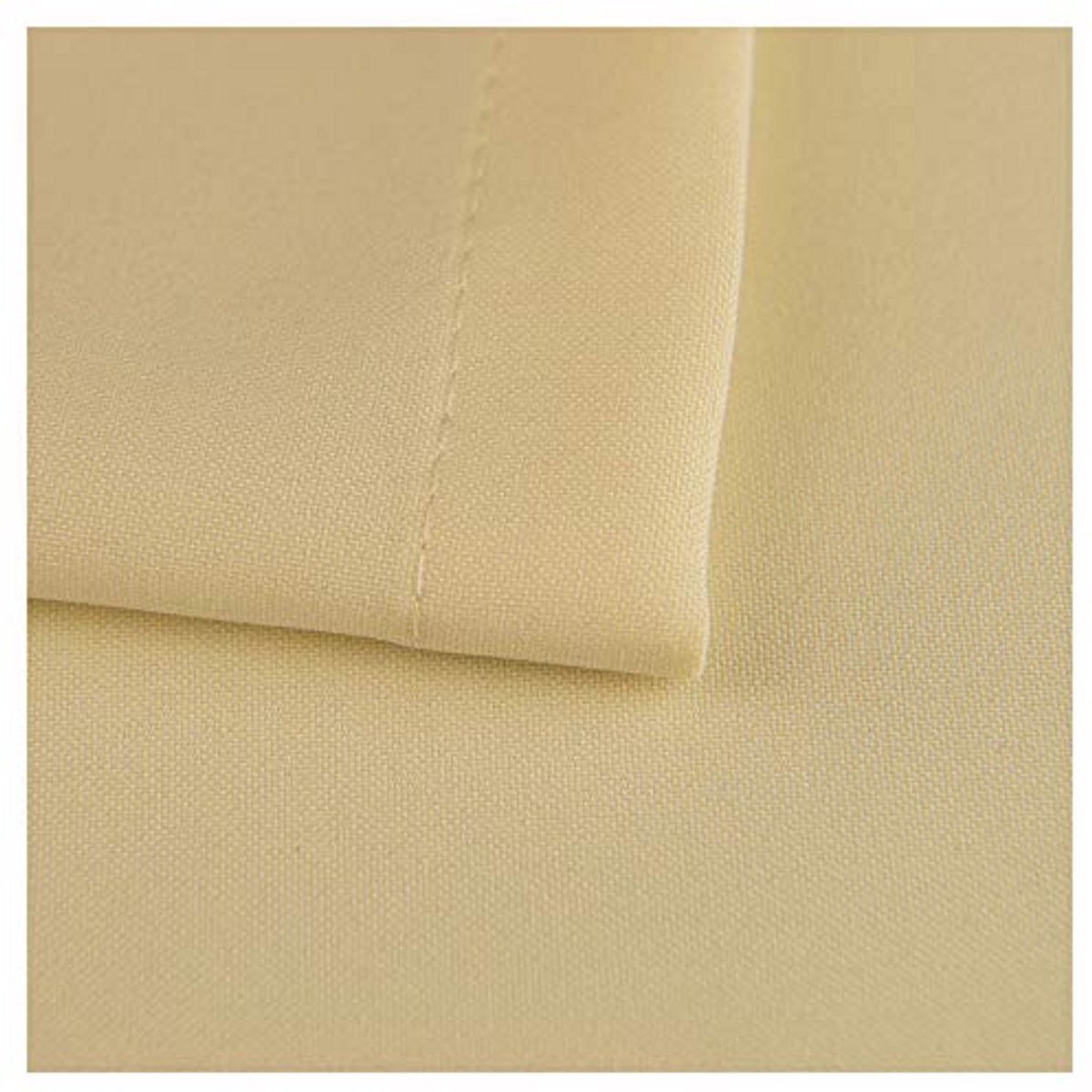 Ecru Tafelkleed 100x100 cm - Tafeldecoratie Voor Elk Interieur