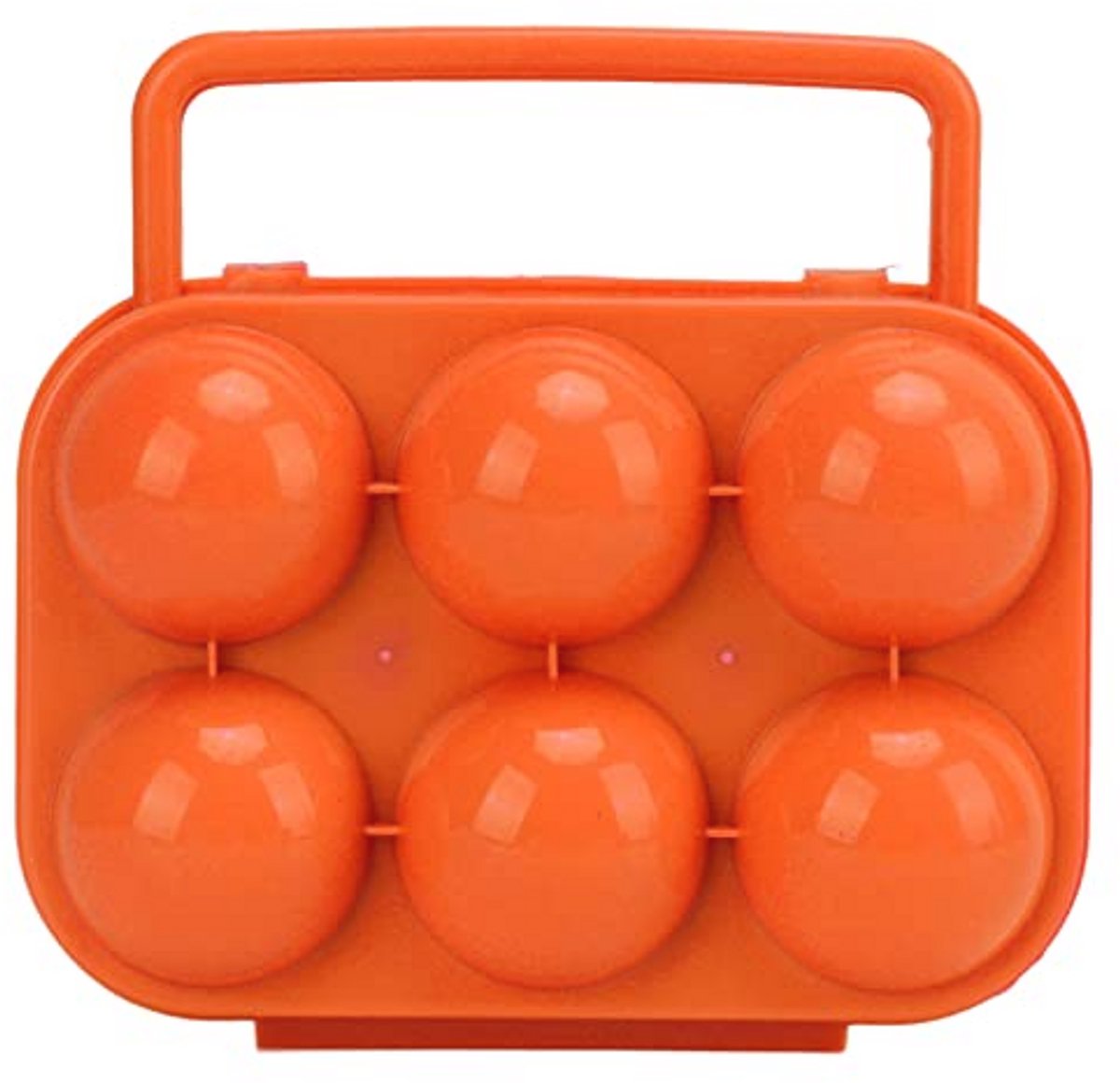 Draagbare Eierdoos voor 6 Eieren - Ideaal voor Kamperen en Picknicken