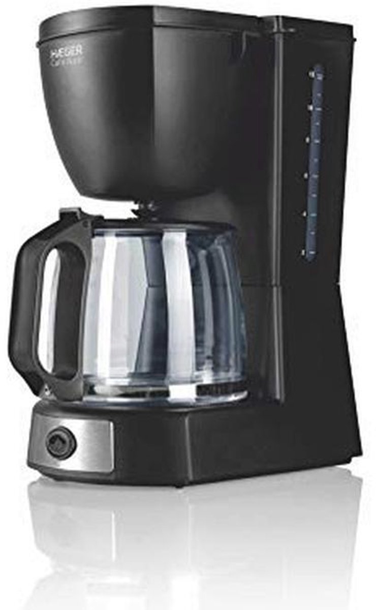 Koffiezetapparaat 12 Kopjes met Warmhoudplaat en Druppelbeveiliging