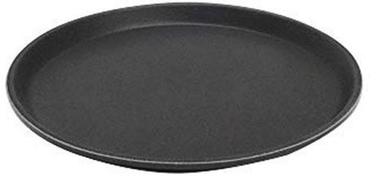 Zwart Antislip Dienblad voor Gastronomie - Ø 27,5 cm