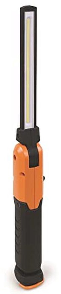 Oplaadbare LED-inspectielamp met dubbele lichtopbrengst en 180° draaibaar