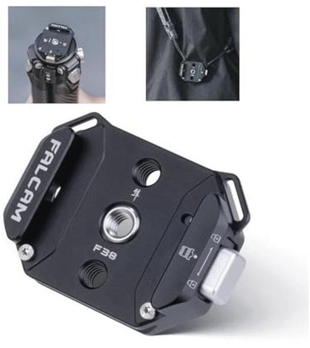 Multifunctionele snelwisselbasis voor camera en fotoapparatuur