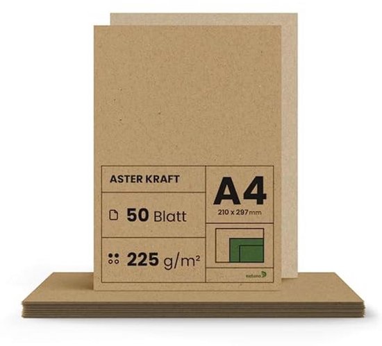 Folia kraftpapier | A4 | bruin | 50 vel