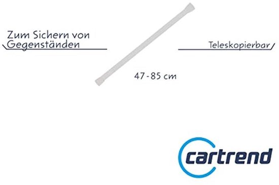 Telescopische Klemstang voor Caravan en Camper - Antislip, Verstelbaar en Veelzijdig — afbeelding 2