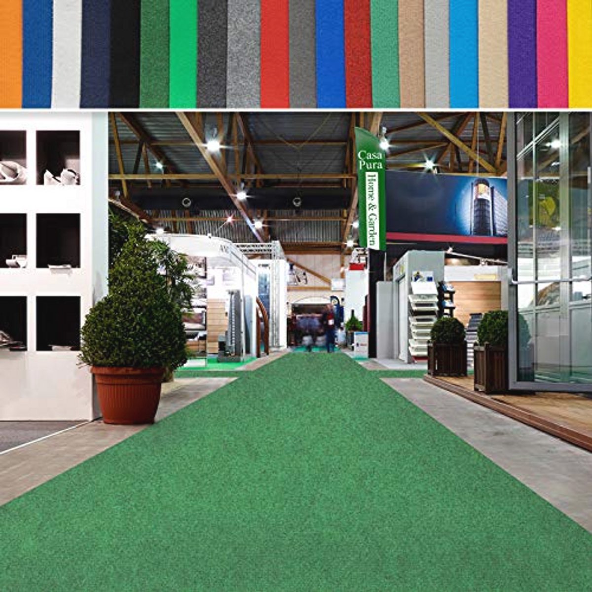 Meettapijt voor Evenementen - Moeilijk Ontvlambaar, Antislip en Vuilafstotend - Verkrijgbaar in Diverse Kleuren en Maten