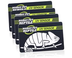 UVB Tester Kaart voor Reptielen - 4 Stuks Herbruikbare UV-Tester