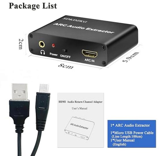 Convertidor DAC de 192 KHz, convertidor de audio multifunción