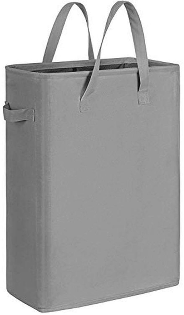 Slanke wasmand met handvat - Opvouwbare tas en organizer van Oxford doek