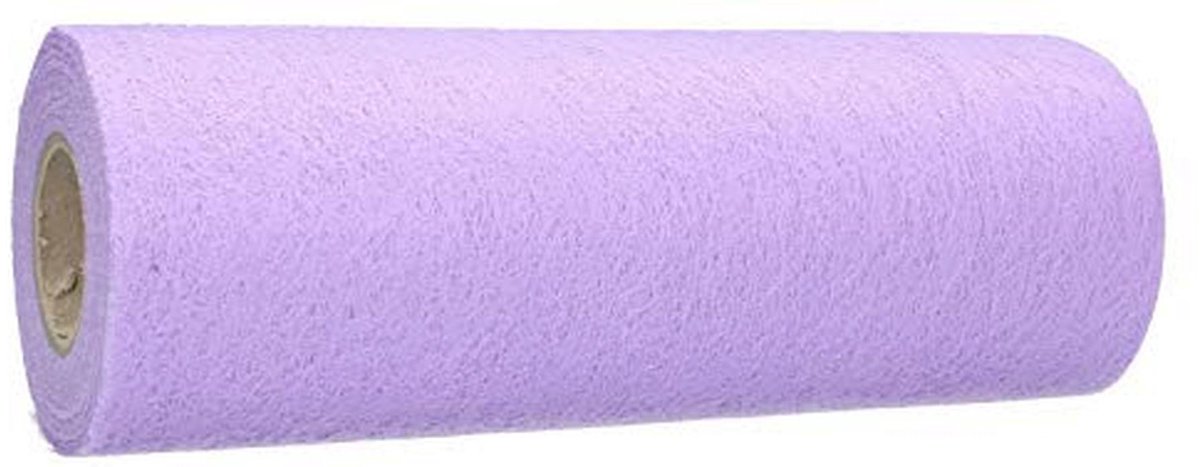 Vlies Tafelloper voor Feesten - 30cm x 25m (Lila)