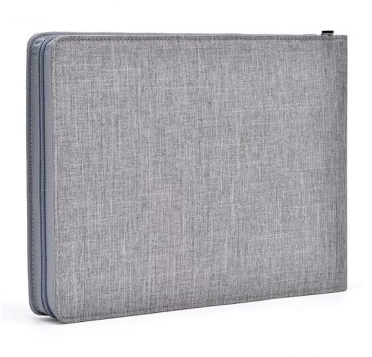 Premium Waterdichte Canvas Vulpen Organizer met Ritssluiting voor Individuele Slots