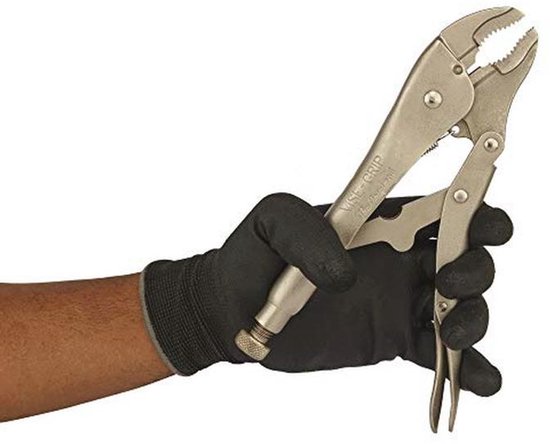Gebogen Handvat VergrendelingsTang met 250mm Draadsnijder — afbeelding 3