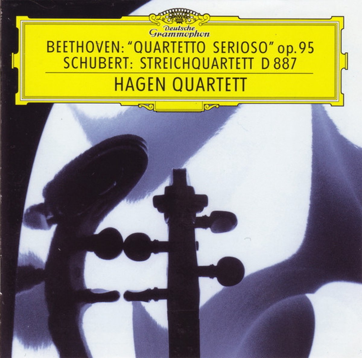 Beethoven / Schubert, Hagen Quartett – "Quartetto Serioso" Op. 95 / Streichquartett D 887