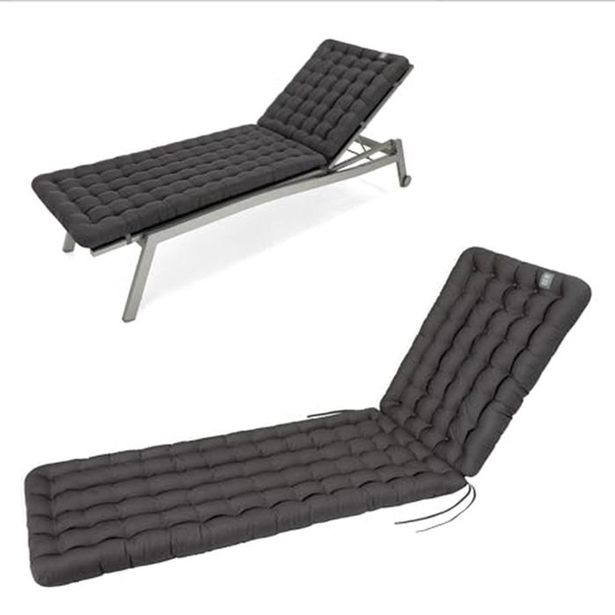 Comfortabel Ligstoelkussen 200x60 cm | Orthopedisch, Wasbaar tot 95 °C, Weerbestendig, Duurzaam
