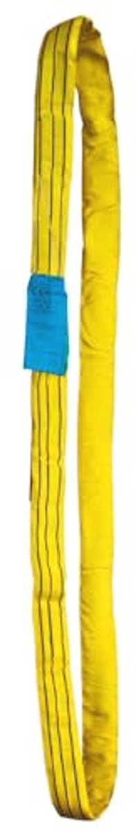 Ronde hijsband 3000 kg - Polyester hijsband met snij- en schuurbescherming - Duurzaam en sterk - 1 meter