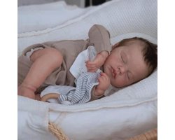 Reborn Pop 49cm Realistische Zachte Siliconen Baby Pop speelgoed