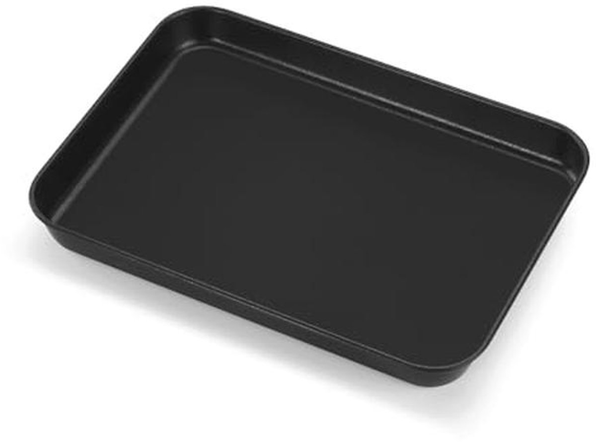 Rechthoekige Mini-Ovenplaat met Antiaanbaklaag - Koolstofstaal, 23,7 x 17,7 cm