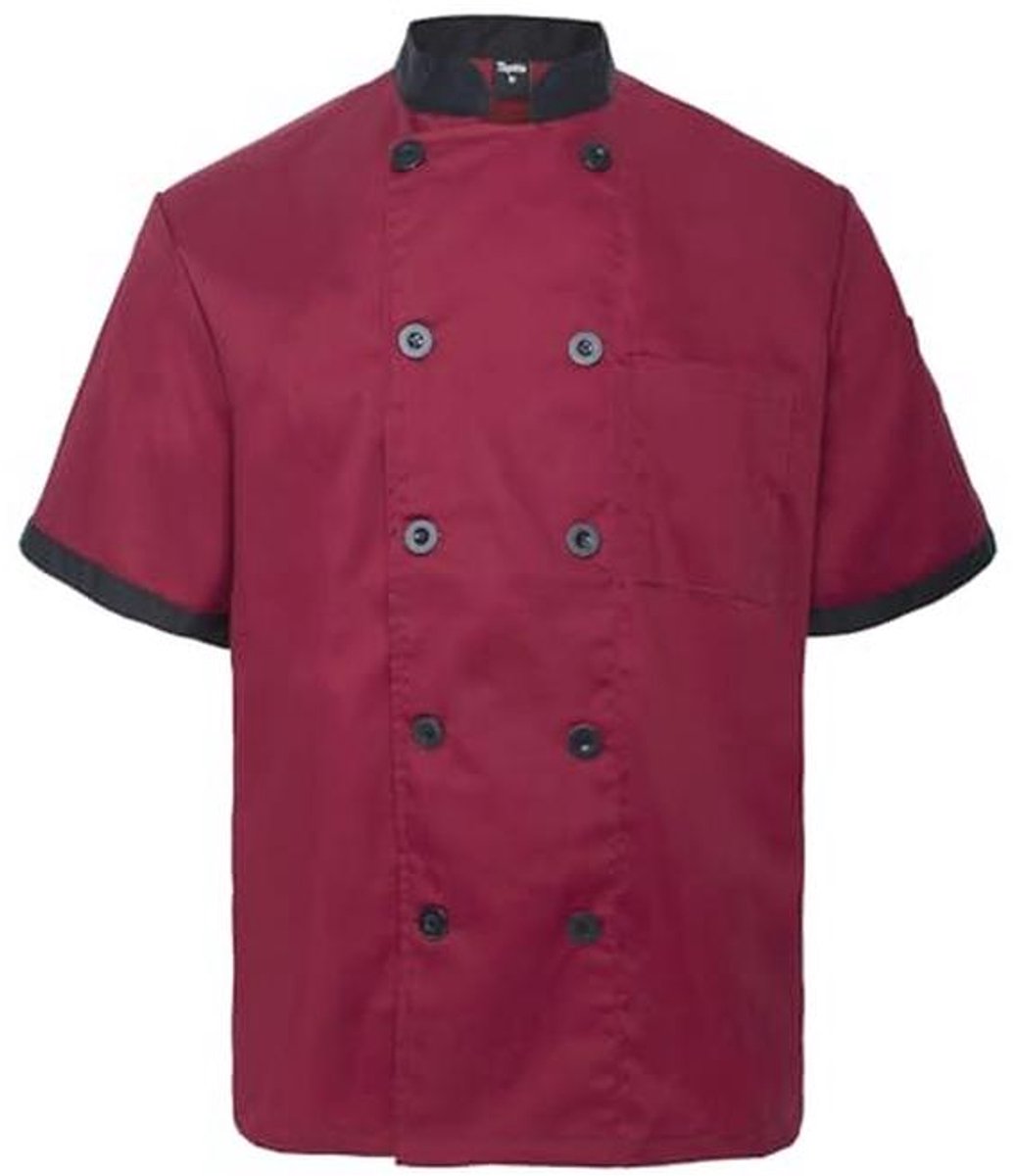 Unisex Koksjas met Korte Mouwen voor Chefs