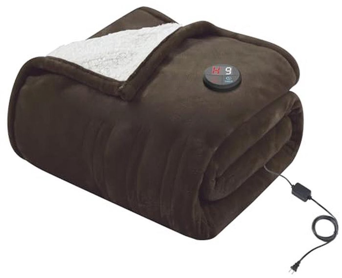Warme Elektrische Deken 130 x 180 cm met 10 Warmtestanden en 9-Uur Auto-Off Timer