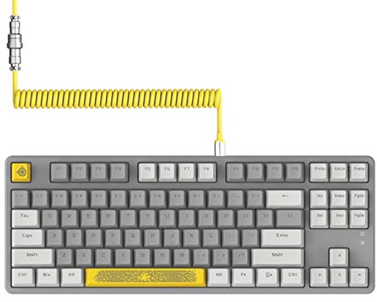Compact Mechanisch Gaming Toetsenbord - Hot Swappable, RGB Verlichting, 87 Toetsen, PBT Keycaps