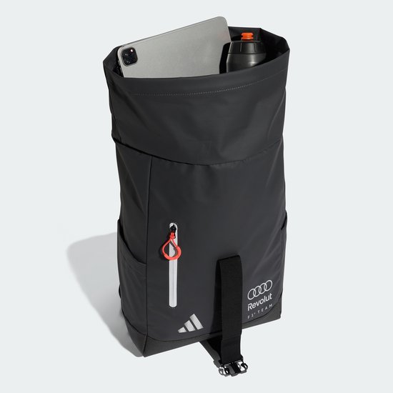 Adidas Performance Audi Revolut F1 Team Hybride Rugzak Met Roll-Topsluiting - Unisex - Zwart van adidas Performance — afbeelding 2