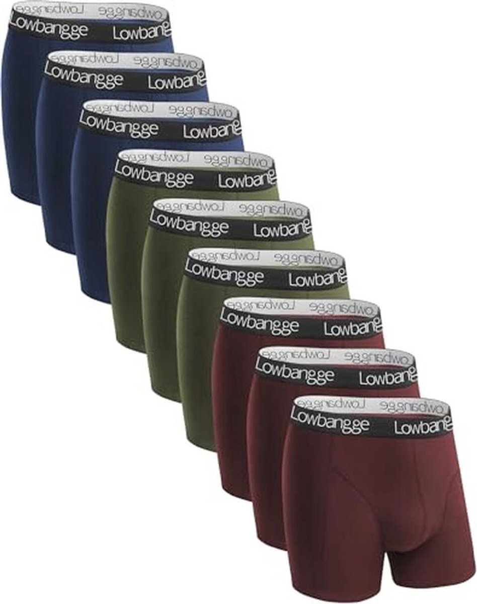 Katoenen Boxershorts voor Heren - 9 Stuks - Nauwsluitend en Comfortabel