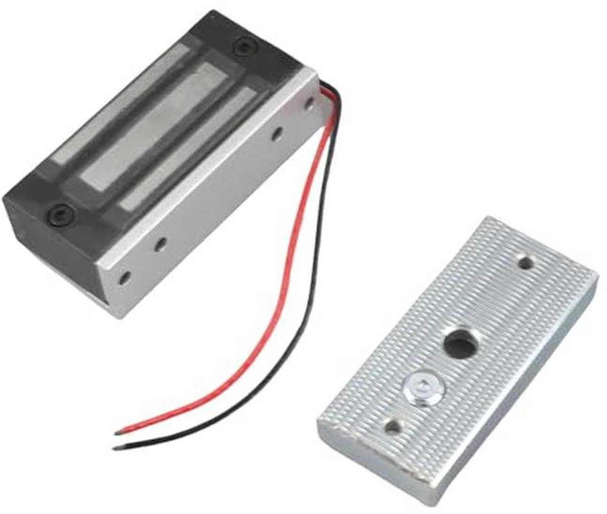 Veilig elektromagnetisch deurslot DC 12 V met 60 kg houdkracht voor verschillende deurtypes
