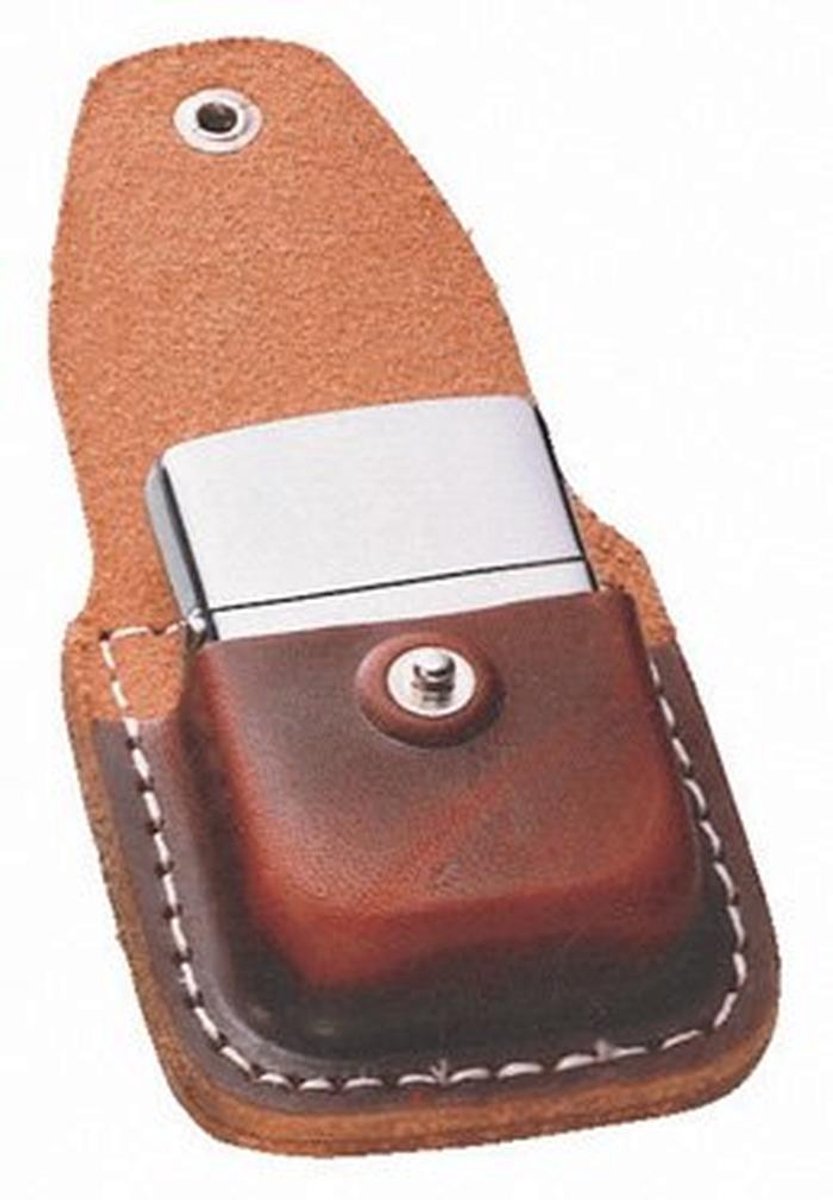 Leren tas bruin met lus