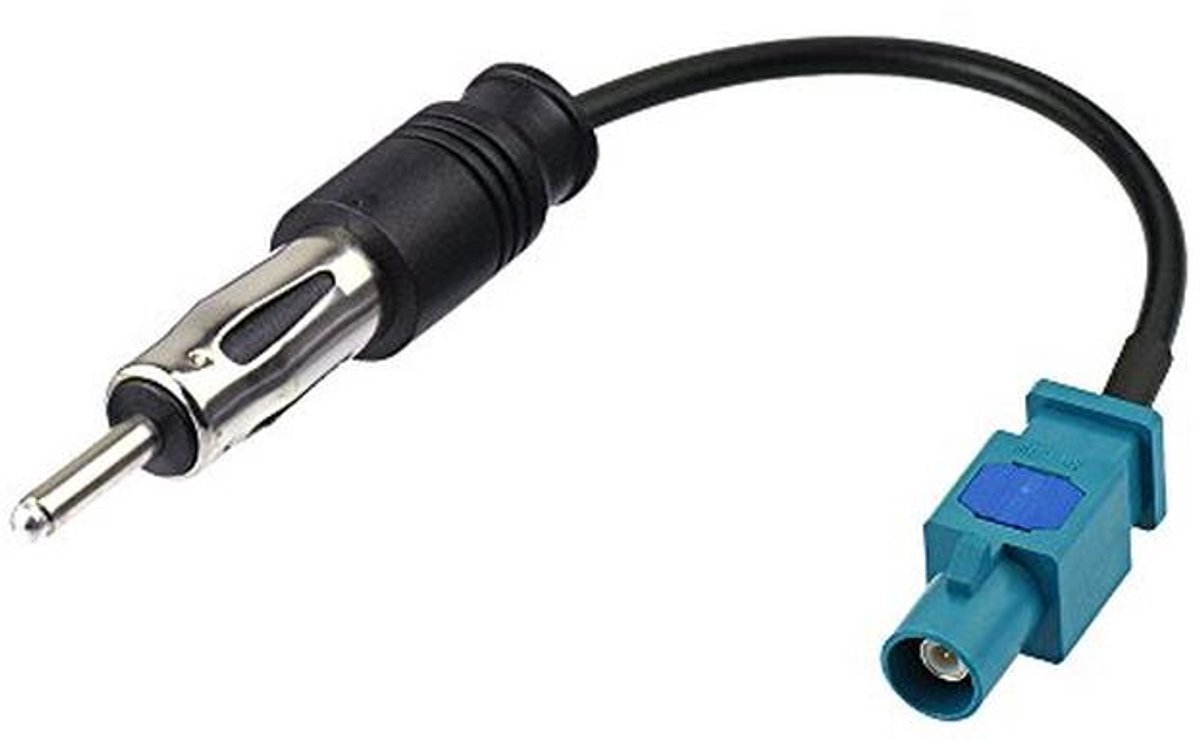 Fakra naar DIN-kabel DAB-antennekabel Adapter voor Autoradio ISO PC5-100 - 15cm