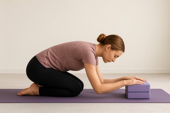 Yoga Blok van Kurk - Schuim Blok - Thuis Fitness Oefening Accessoire - Duurzaam Yoga Blok voor Aerobics - Snelheidstraining - Uithoudingsvermogen - Fitness (Licht) — afbeelding 4