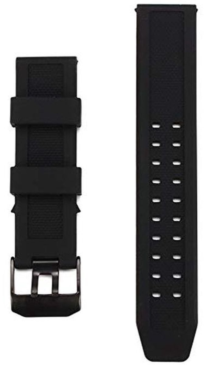 Vervangende Rubber Horlogeband 23mm met Gesp